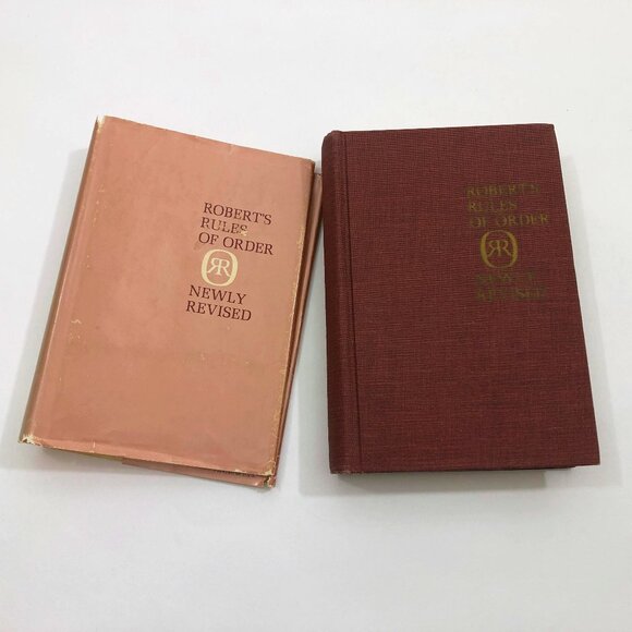 Roberts Rules of Order Newly revised 1970 HB DC Enlarged Edition by S C Robert - Picture 3 of 13
